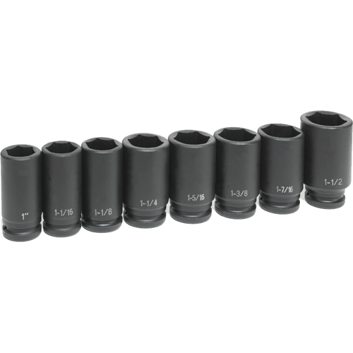 Picture of 3/4" Dr. 8 Pc. Deep Impact Socket Set