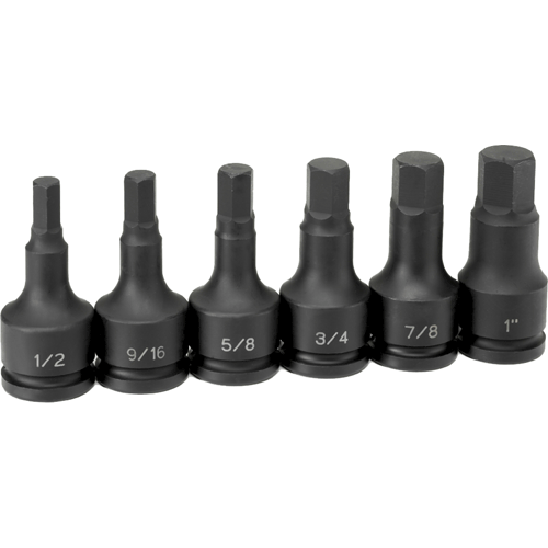 Picture of 3/4" Dr. 6 Pc. Hex Driver Set