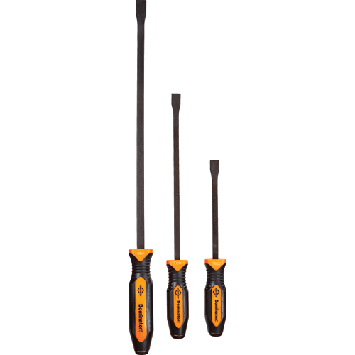 Picture of Dominator® Curved Pry Bar Set, 3 Pc. Orange
