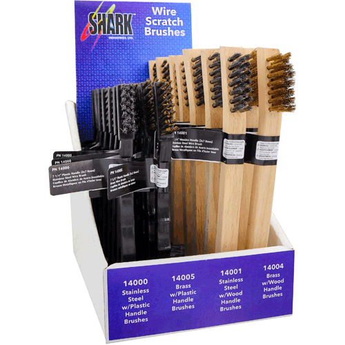 Picture of 30 Pc. Wire Scratch Brushes with Display Box