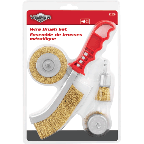 Picture of 4 Pc. Crimped Wire Brush Assortment